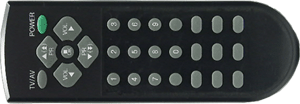 28 Key Remote Front View